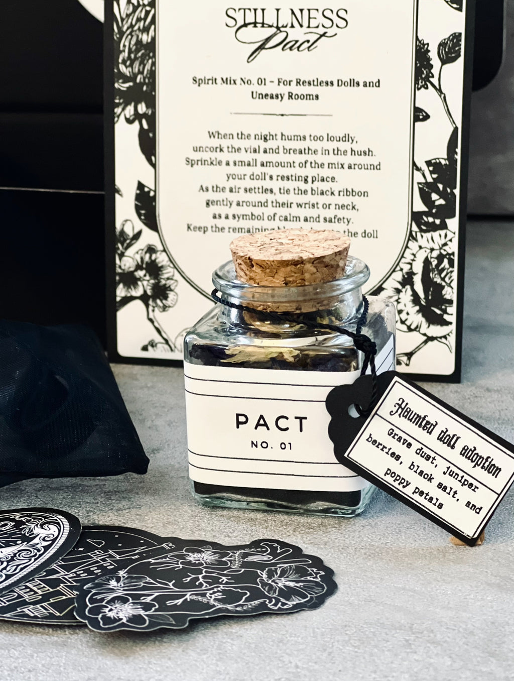 Spirit Mix No. 01 Haunted Doll Ritual Kit: Protection, Peace & Spirit Soothing Blend