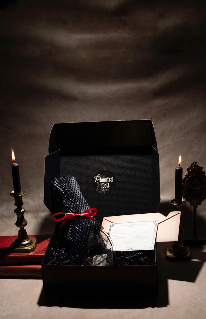 Haunted Doll The Twins Active Paranormal Spirit Dolls Antique Protective Guardian Spirit 50 cm