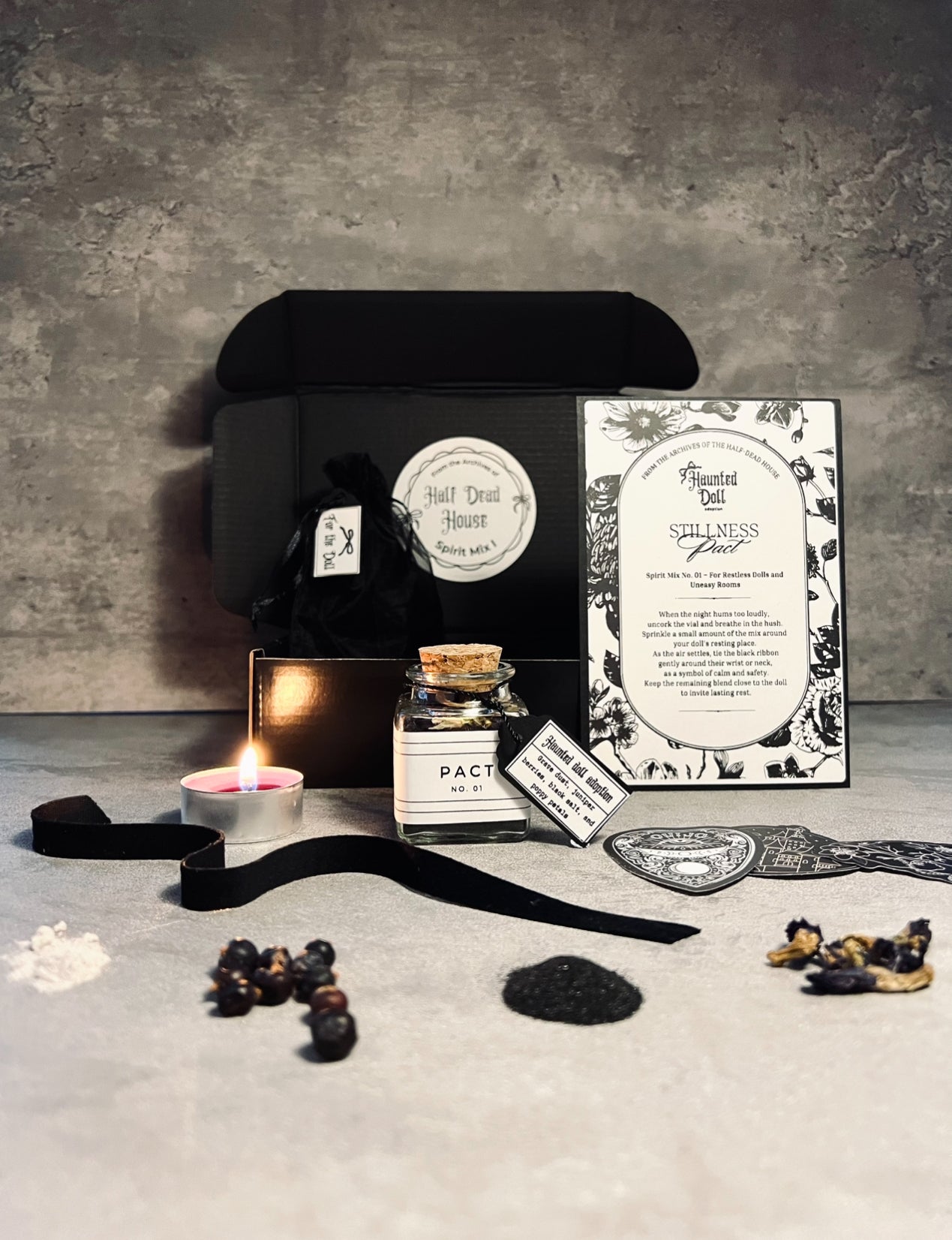 Spirit Mix No. 01 Haunted Doll Ritual Kit: Protection, Peace & Spirit Soothing Blend