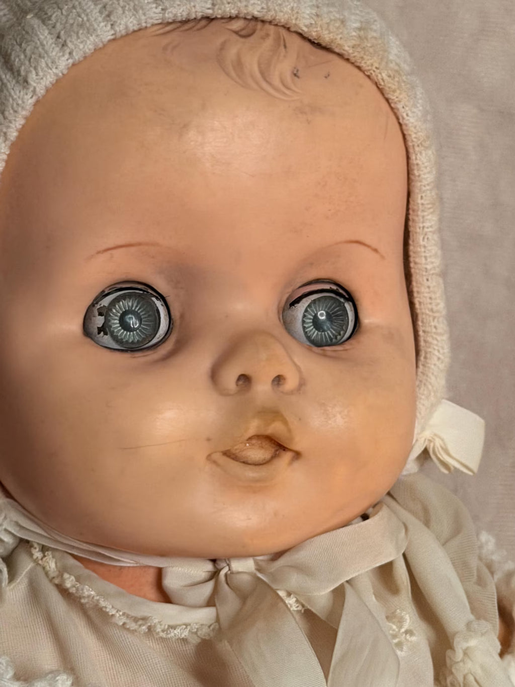 Haunted Doll for Adoption: “Annelise Holloway” The Stillness That Watches Back