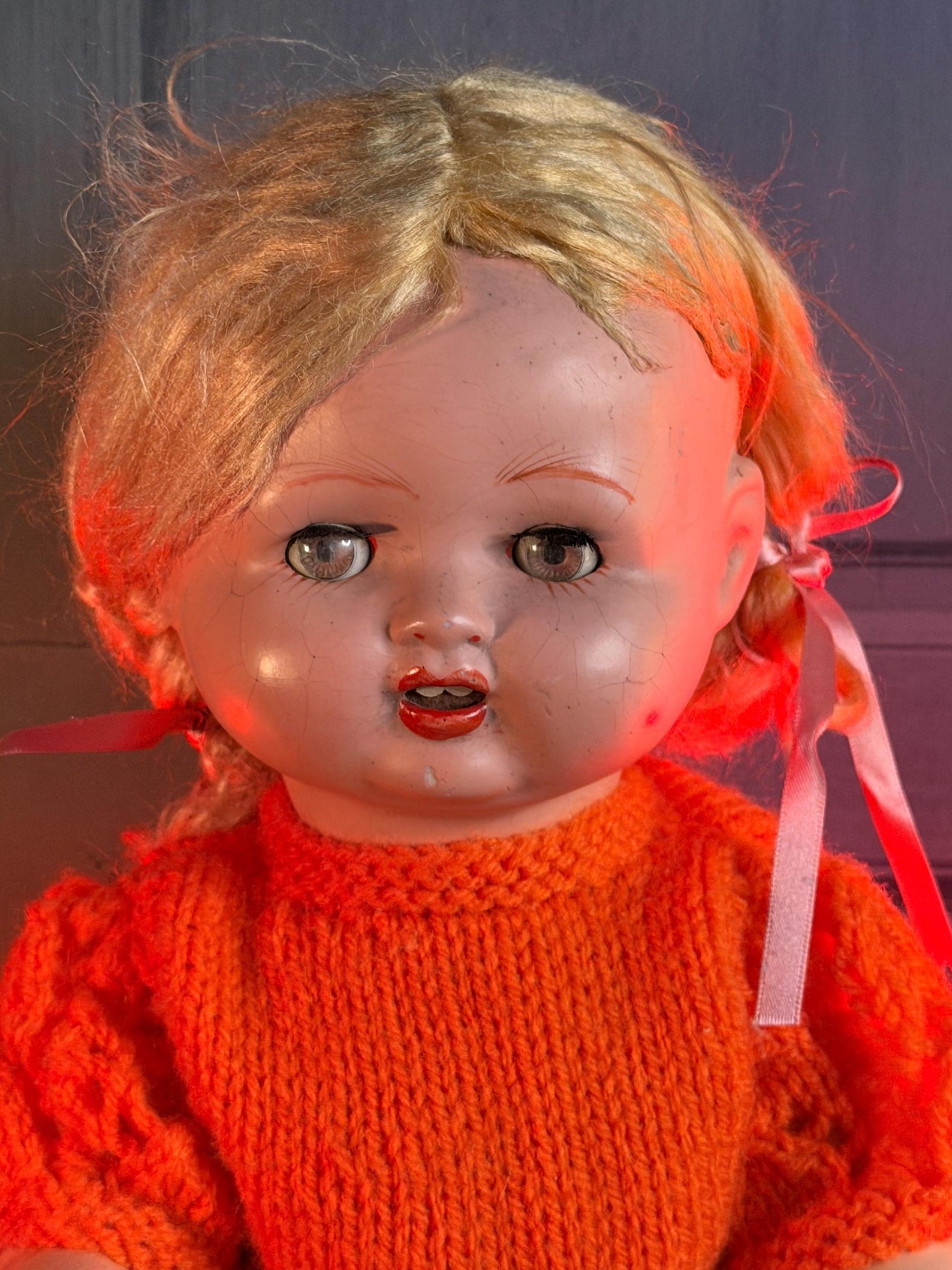 Antique Haunted Doll Elsie The Waiting Child Positive Spirit Vessel OOAK