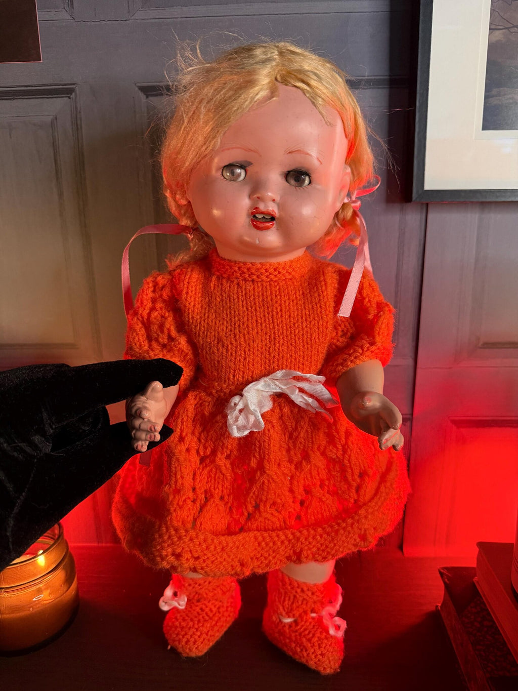 Antique Haunted Doll Elsie The Waiting Child Positive Spirit Vessel OOAK