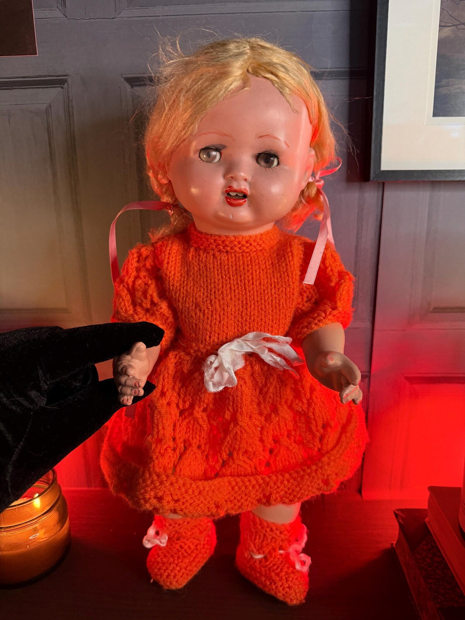 Antique Haunted Doll Elsie The Waiting Child Positive Spirit Vessel OOAK