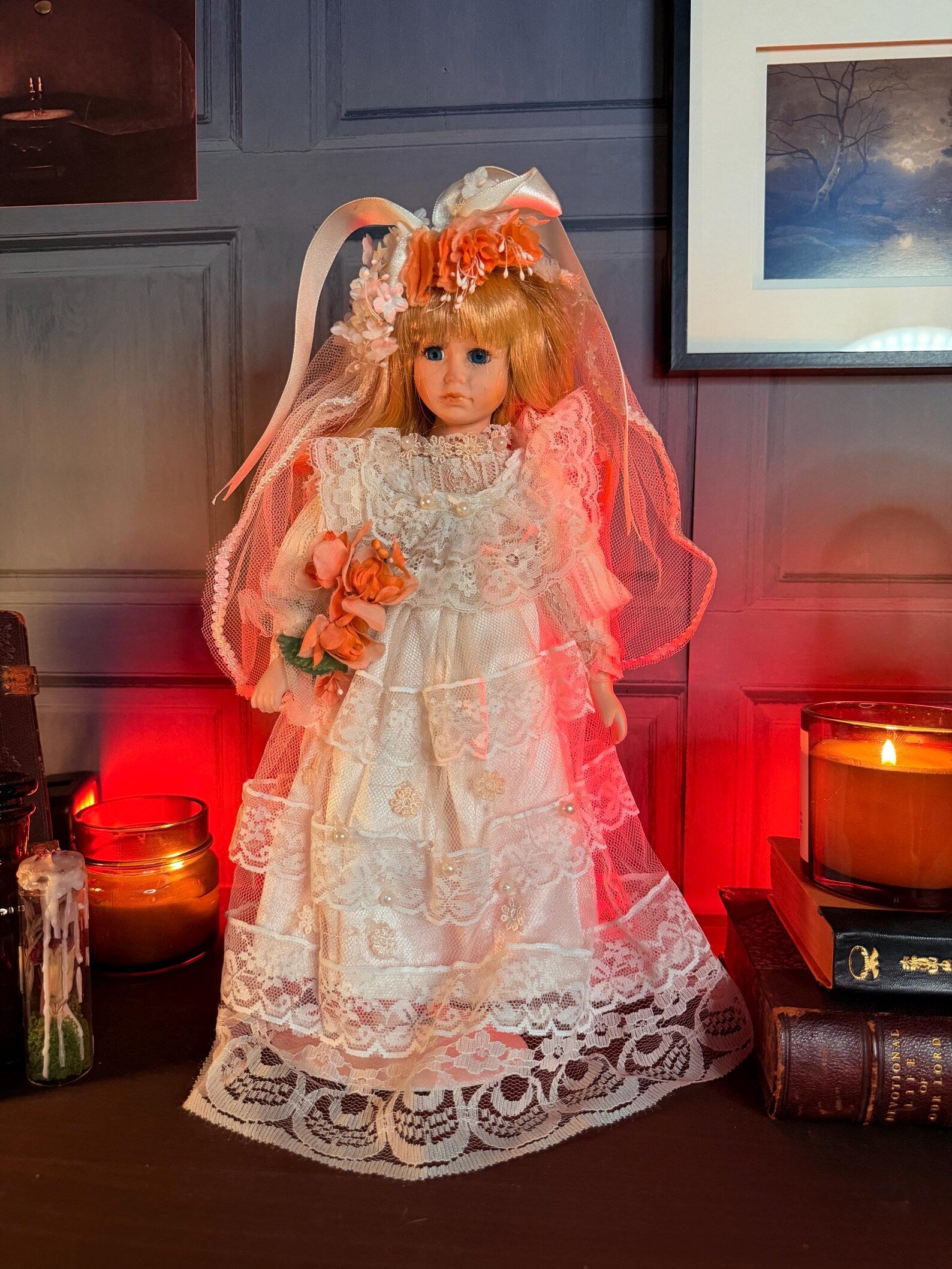 Haunted Bride Doll "Rosalie" Positive Spirit Companion