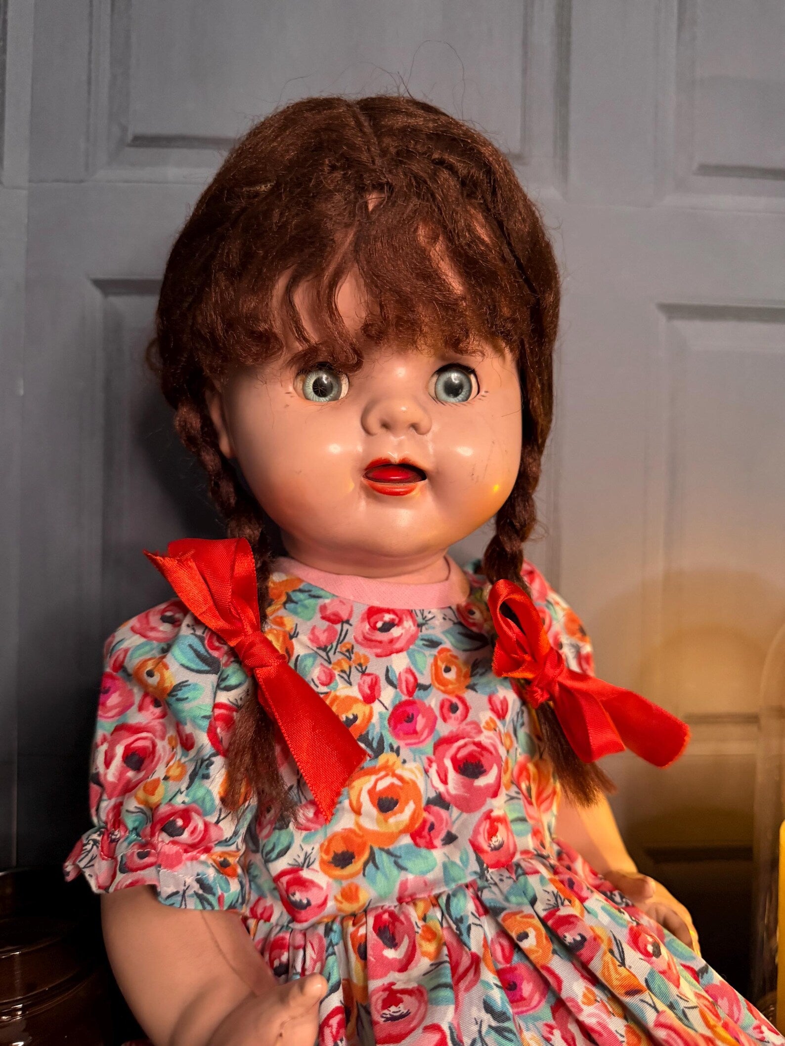 Haunted Doll for Adoption: “Annelise” The Watchful Companion