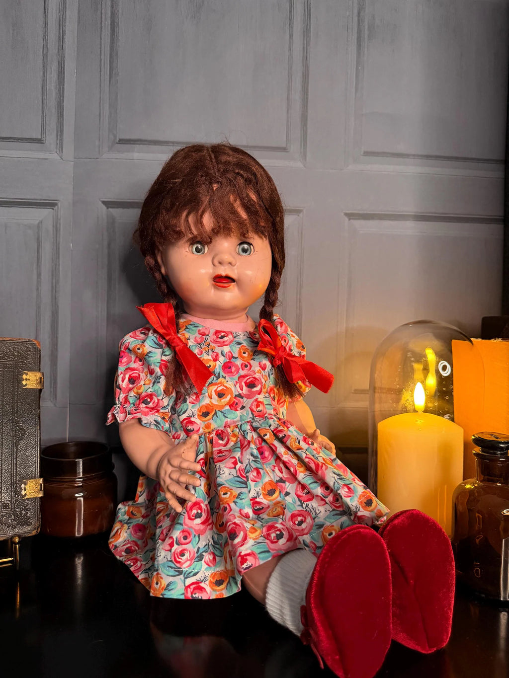 Haunted Doll for Adoption: “Annelise” The Watchful Companion